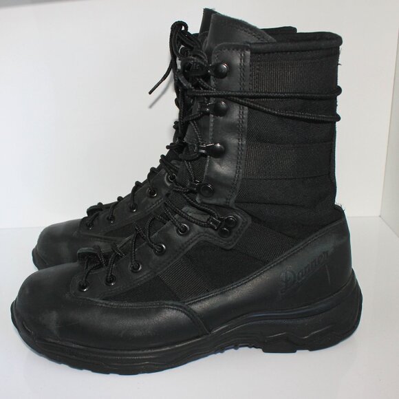 Danner 26411 Men's Reckoning 8" Black Hot Law Enforcement Combat Boots Size 8.5 - Picture 2 of 16